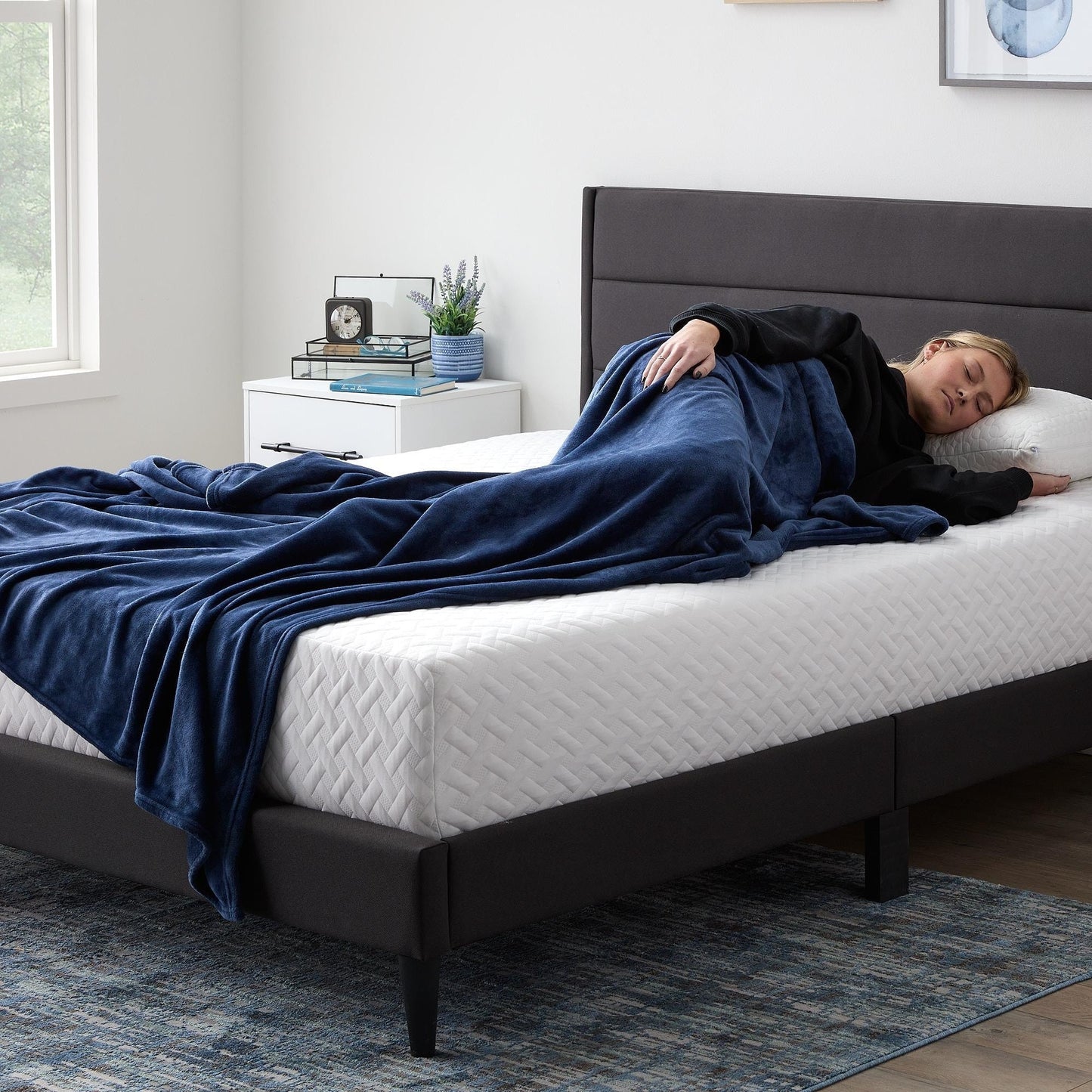 Materasso in memory foam Lucid Plush Gel da 12 pollici