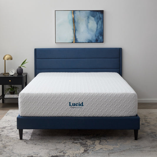 Materasso in memory foam gel Lucid da 14 pollici