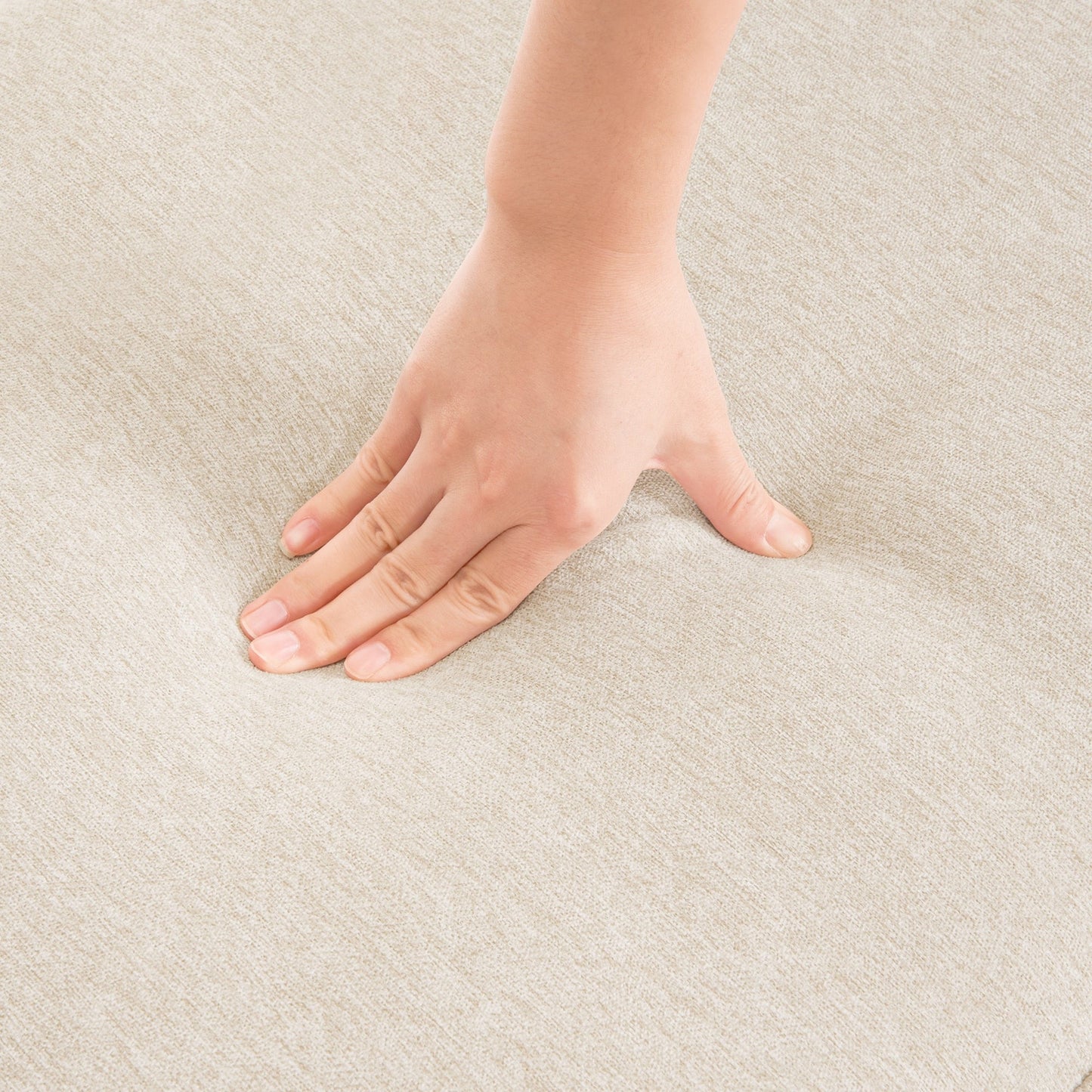 Poltrona girevole in tessuto con divano singolo LUE BONA, poltrona singola per soggiorno