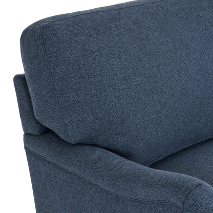 Poltrona girevole in tessuto con divano singolo LUE BONA, poltrona singola per soggiorno