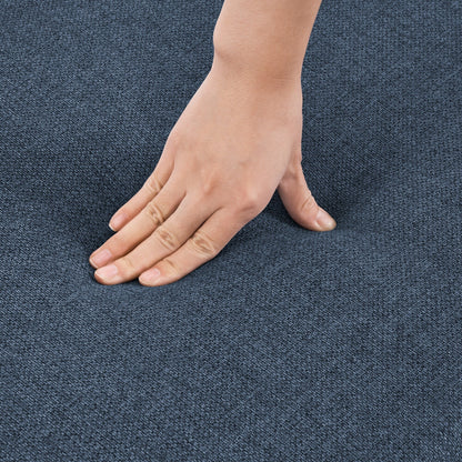 Poltrona girevole in tessuto con divano singolo LUE BONA, poltrona singola per soggiorno