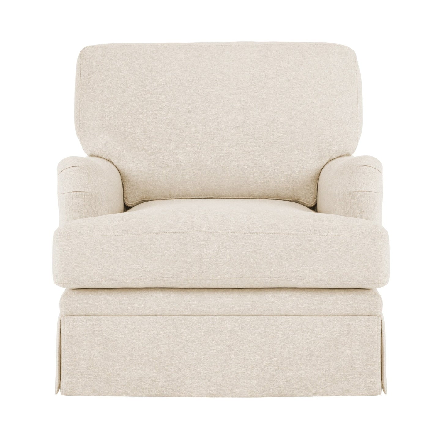 Poltrona girevole in tessuto con divano singolo LUE BONA, poltrona singola per soggiorno