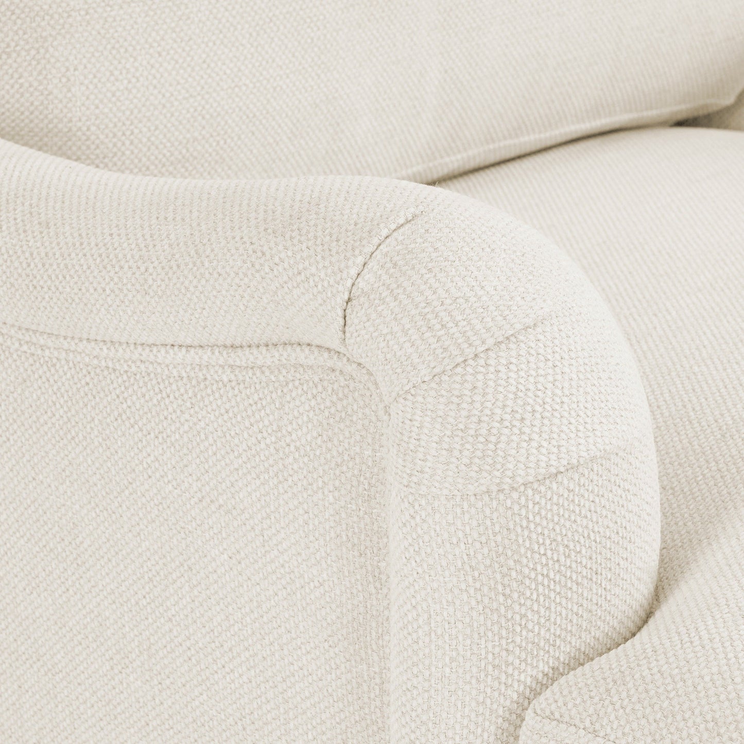 Poltrona girevole in tessuto con divano singolo LUE BONA, poltrona singola per soggiorno