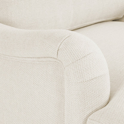 Poltrona girevole in tessuto con divano singolo LUE BONA, poltrona singola per soggiorno