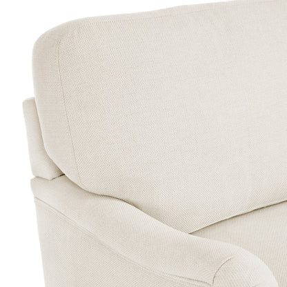 Poltrona girevole in tessuto con divano singolo LUE BONA, poltrona singola per soggiorno