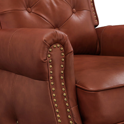 Poltrona reclinabile in pelle LUE BONA, set di 2 poltrone per soggiorno