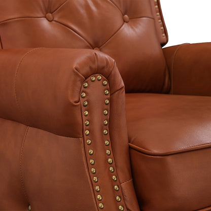 Poltrona reclinabile in pelle LUE BONA, poltrone per soggiorno