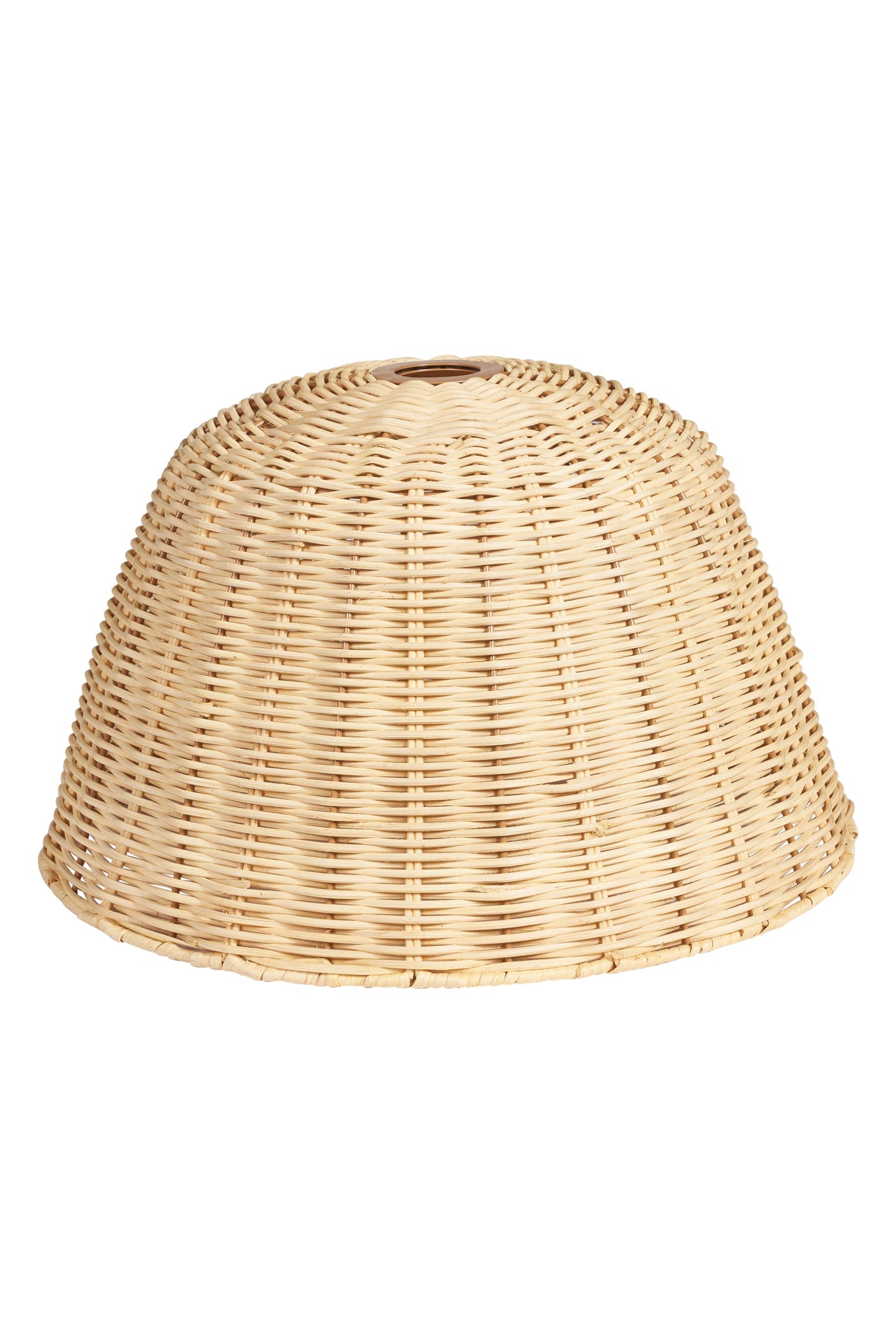 Lumiere - Lampadario Cappello In Midollino Naturale