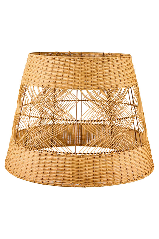 Lumiere - Cappello Lampadario Cilindro Grande Midollino Naturale