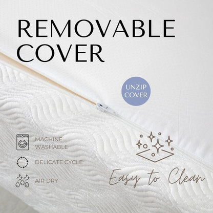 Materasso in memory foam L'Baiet 6 Gel / Letto in una scatola / Medio-rigido / Tecnologia Comfort traspirante con gel rinfrescante