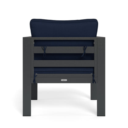 Set di sedute da bistrot per esterni in alluminio Lakeview (5 pezzi)