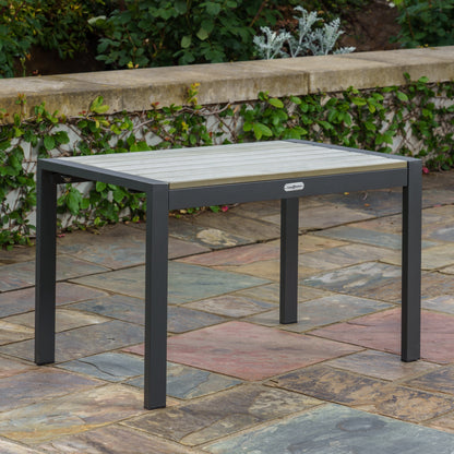 Set di sedute da conversazione per esterni in alluminio Lakeview (4 pezzi)