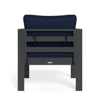 Set di sedute da conversazione per esterni in alluminio Lakeview (4 pezzi)