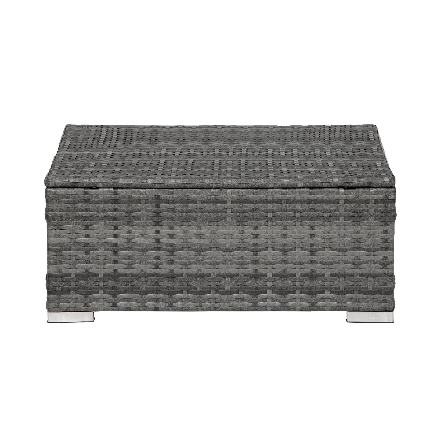 Set di mobili da giardino in vimini Landon da 4 pezzi con cuscini