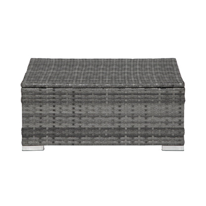 Set di mobili da giardino in vimini Landon da 4 pezzi con cuscini