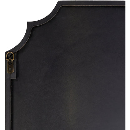 Specchio da parete smerlato dorato Livabliss Lannie - 24H x 24W