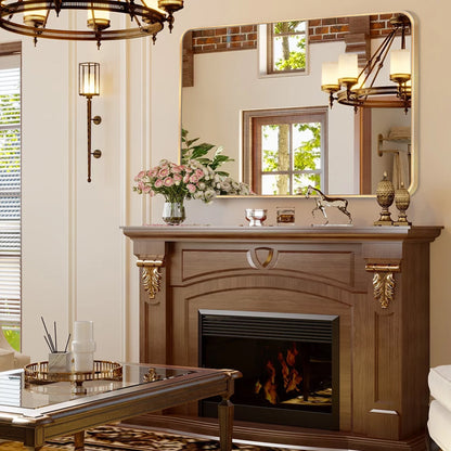 Specchio da terra moderno a figura intera, specchio indipendente