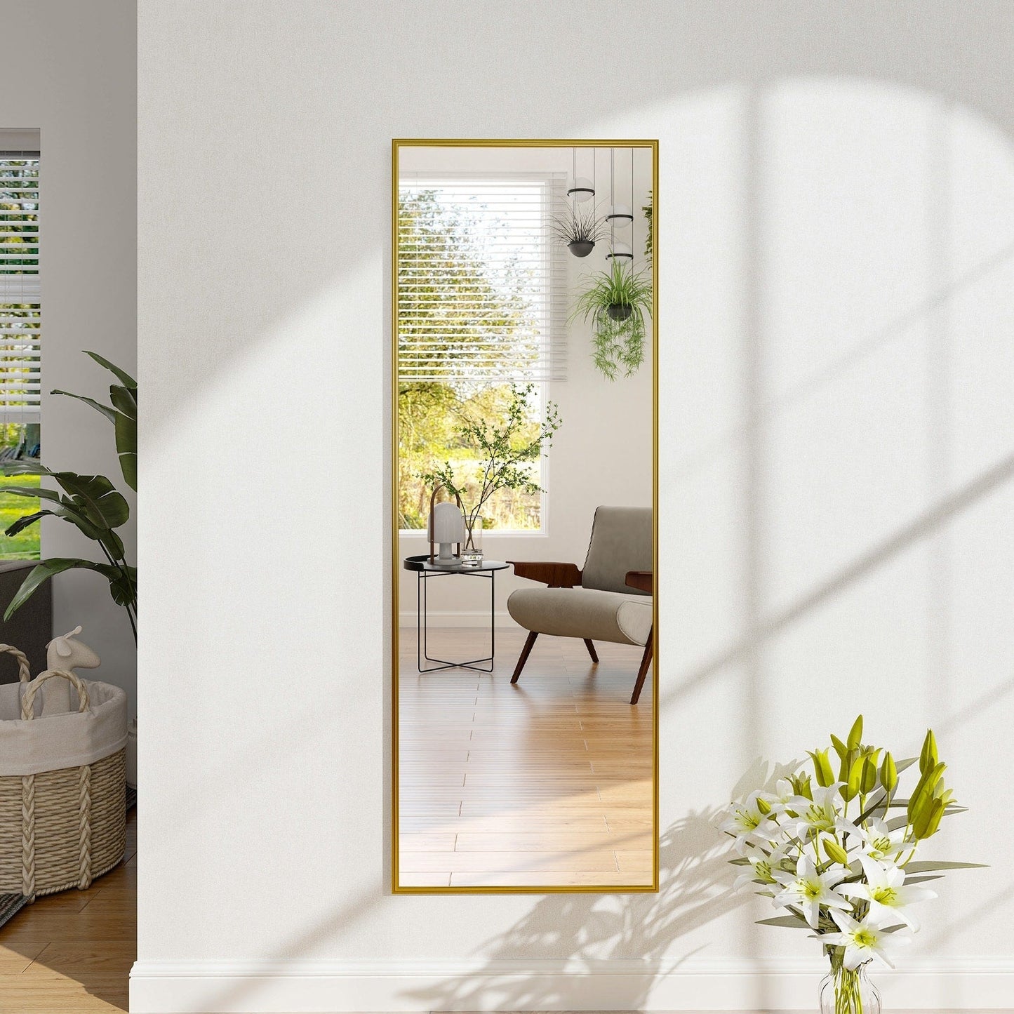 Grande specchio a figura intera da appendere alla parete