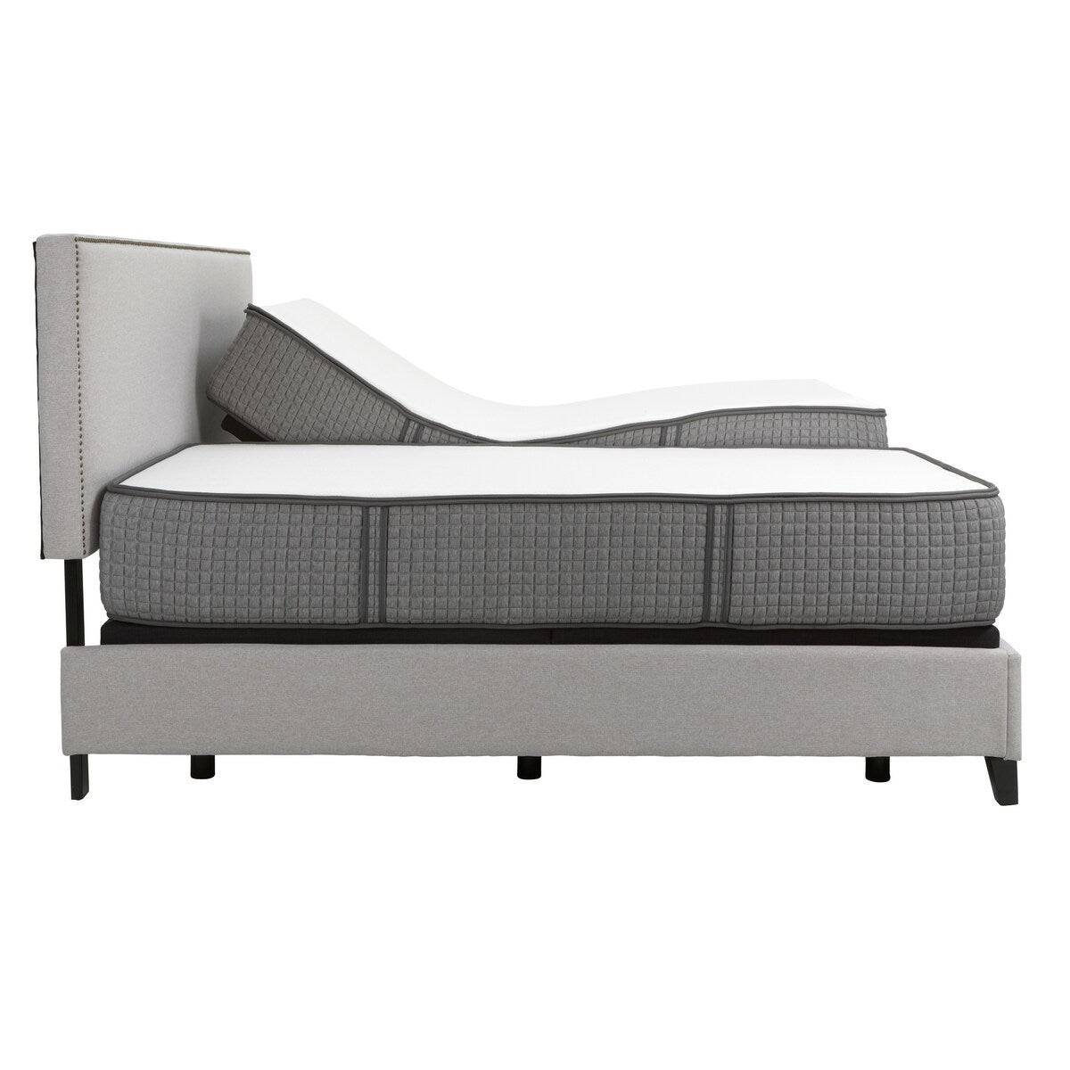 Materasso in memory foam Lassen da 12 pollici e base regolabile modello G