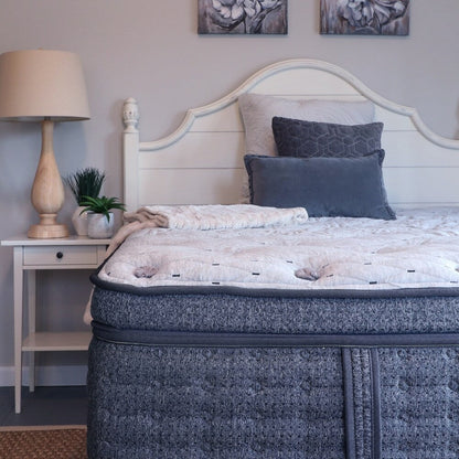 Materasso ibrido in lattice gel Laura Ashley Fallon da 14 pollici Euro Top di King Koil