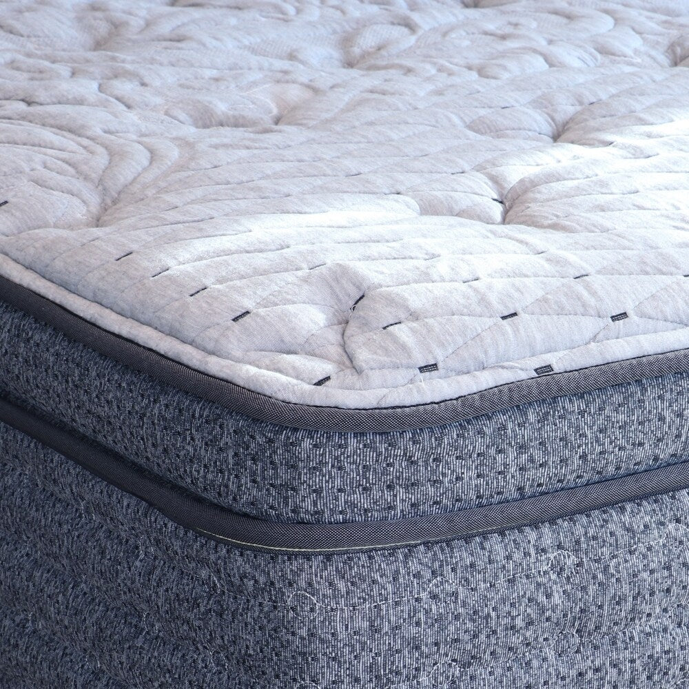 Materasso ibrido in lattice gel Laura Ashley Maria da 13 pollici Euro Top di King Koil