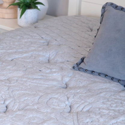 Materasso ibrido in lattice gel Laura Ashley Maria da 13 pollici Euro Top di King Koil