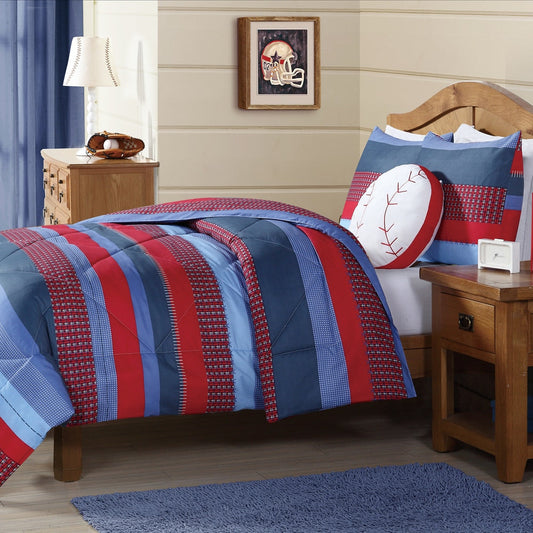 Set copripiumino My World Sebastian Stripe da 3 pezzi
