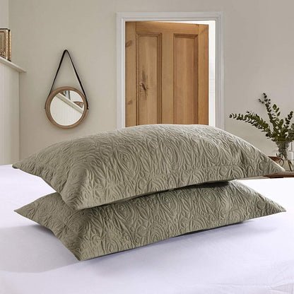 Federa per cuscino ricamata Porch &amp; Den Manor (set da 2)