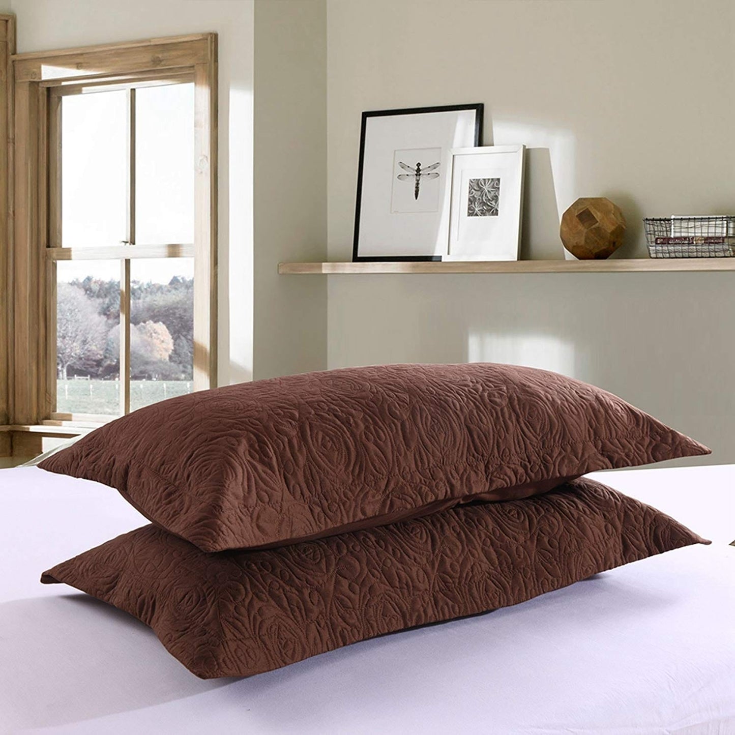 Federa per cuscino ricamata Porch &amp; Den Manor (set da 2)