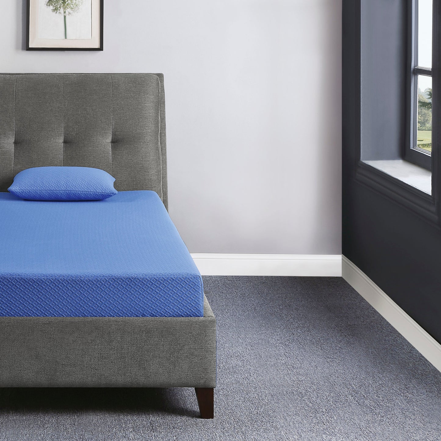 Materasso in memory foam con infusione di gel da 7 pollici