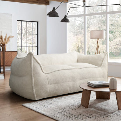 Divano Lazy Sofa Divano da soggiorno Poltrona a sacco con memory foam