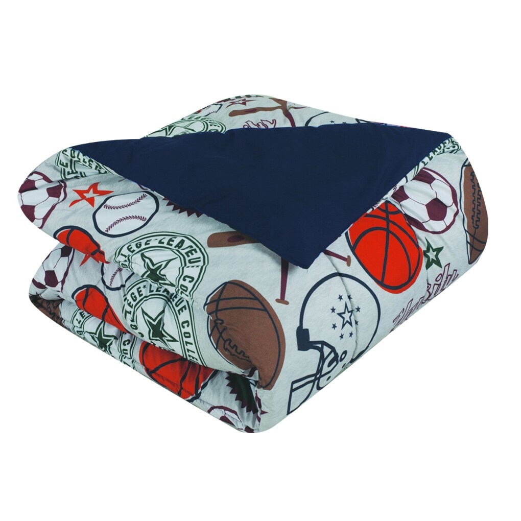 Set di piumoni in morbida microfibra ALEX + BELLA League Sports