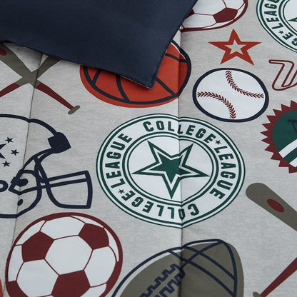 Set di piumoni in morbida microfibra ALEX + BELLA League Sports