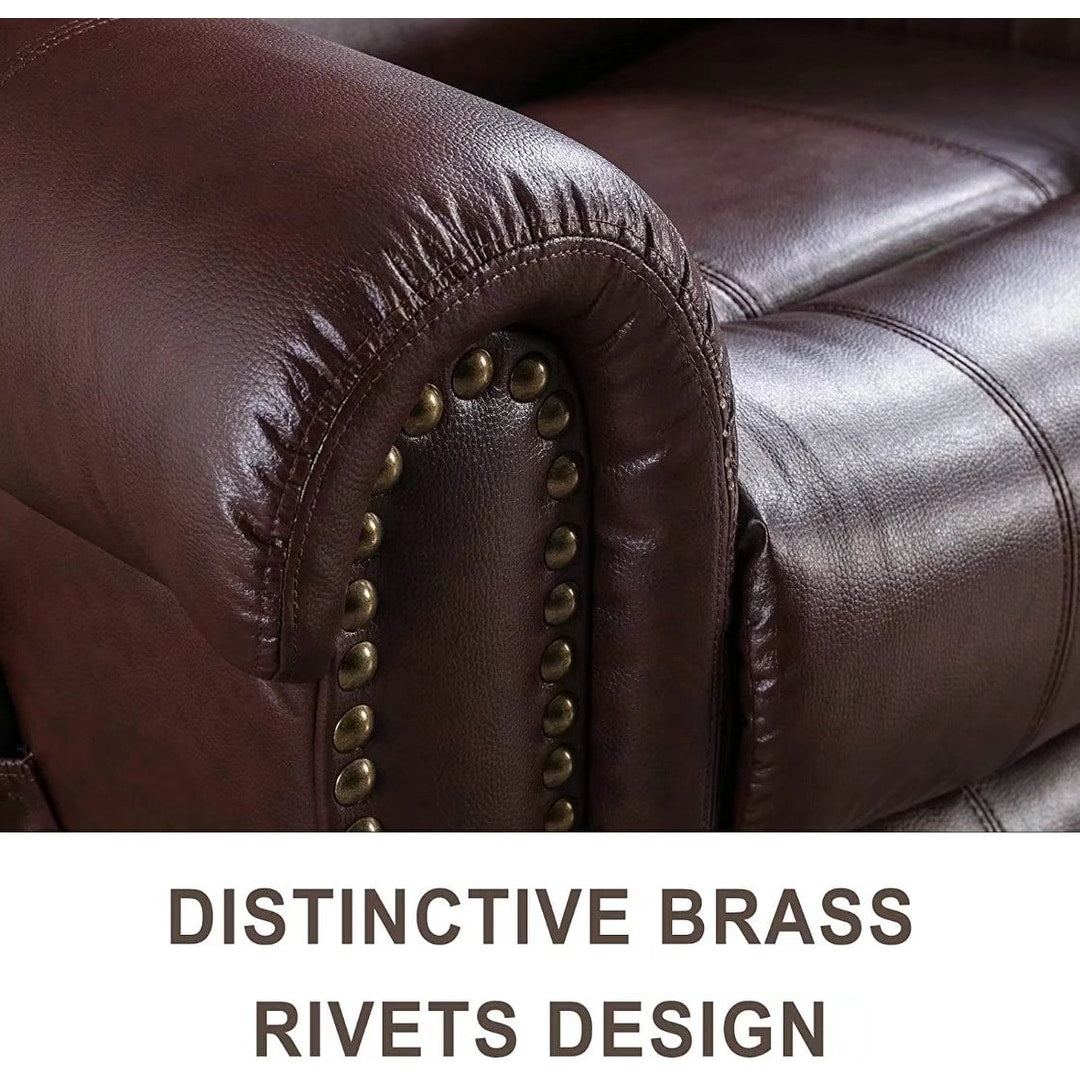 Poltrona reclinabile elettrica traspirante con massaggio, riscaldamento e porta USB