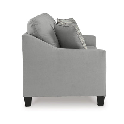 Divano letto matrimoniale Lebo, grigio, materasso in memory foam pieghevole