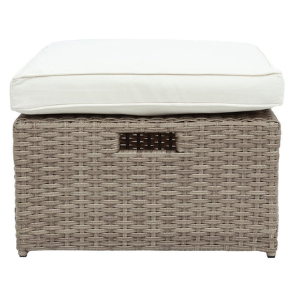 Set da conversazione per esterni Leisure Zone da 4 pezzi