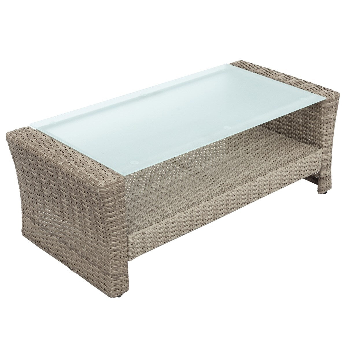 Set da conversazione per esterni Leisure Zone da 4 pezzi