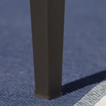 Set da pranzo quadrato in vimini da 5 pezzi Lenox Outdoor con cuscini di Christopher Knight Home