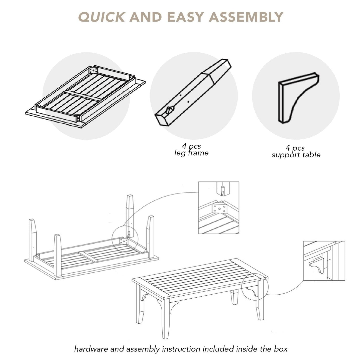 Set da conversazione per patio in teak Cambridge Casual Leon da 7 pezzi