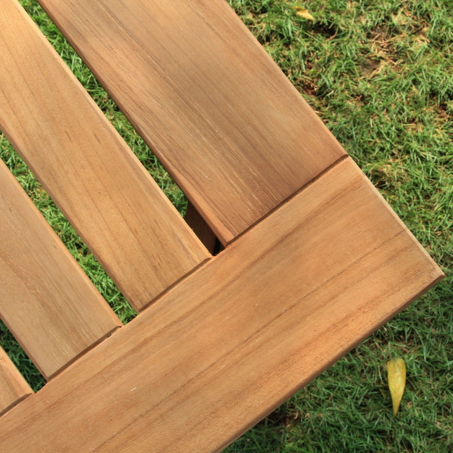 Set da conversazione per patio in teak Cambridge Casual Leon da 7 pezzi