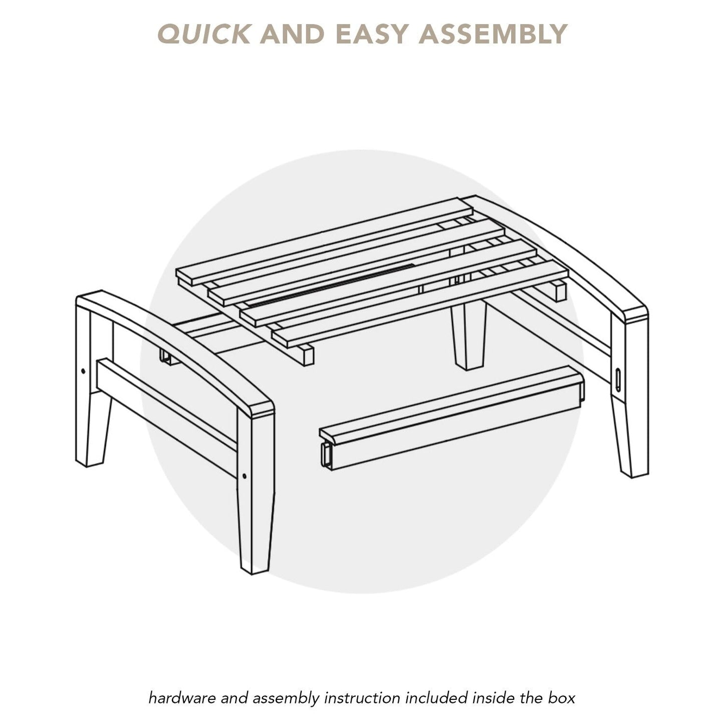 Set da conversazione per patio in teak Cambridge Casual Leon da 7 pezzi