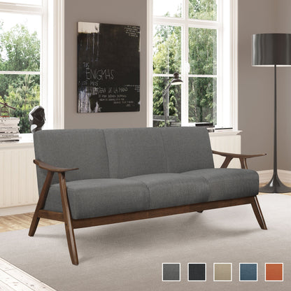 Divano da soggiorno retrò Levine