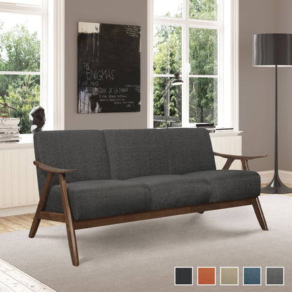 Divano da soggiorno retrò Levine