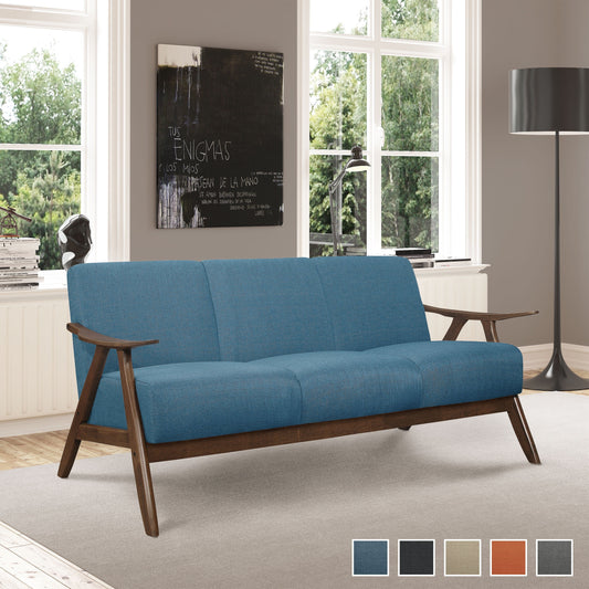 Divano da soggiorno retrò Levine