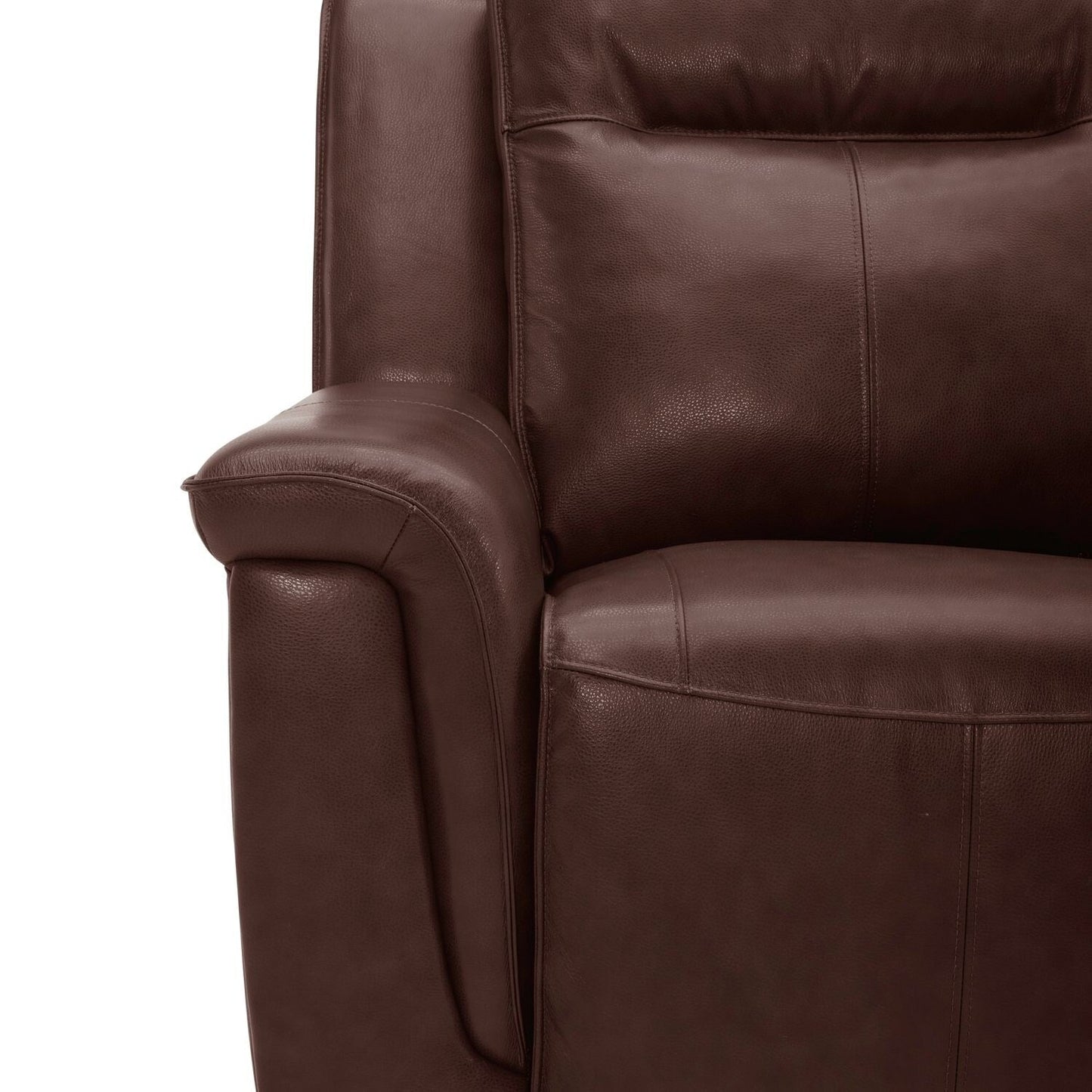 Divano reclinabile Liberty Furniture Avery Power in pelle color cognac - Larghezza 88'' x Profondità 39'' x Altezza 41''