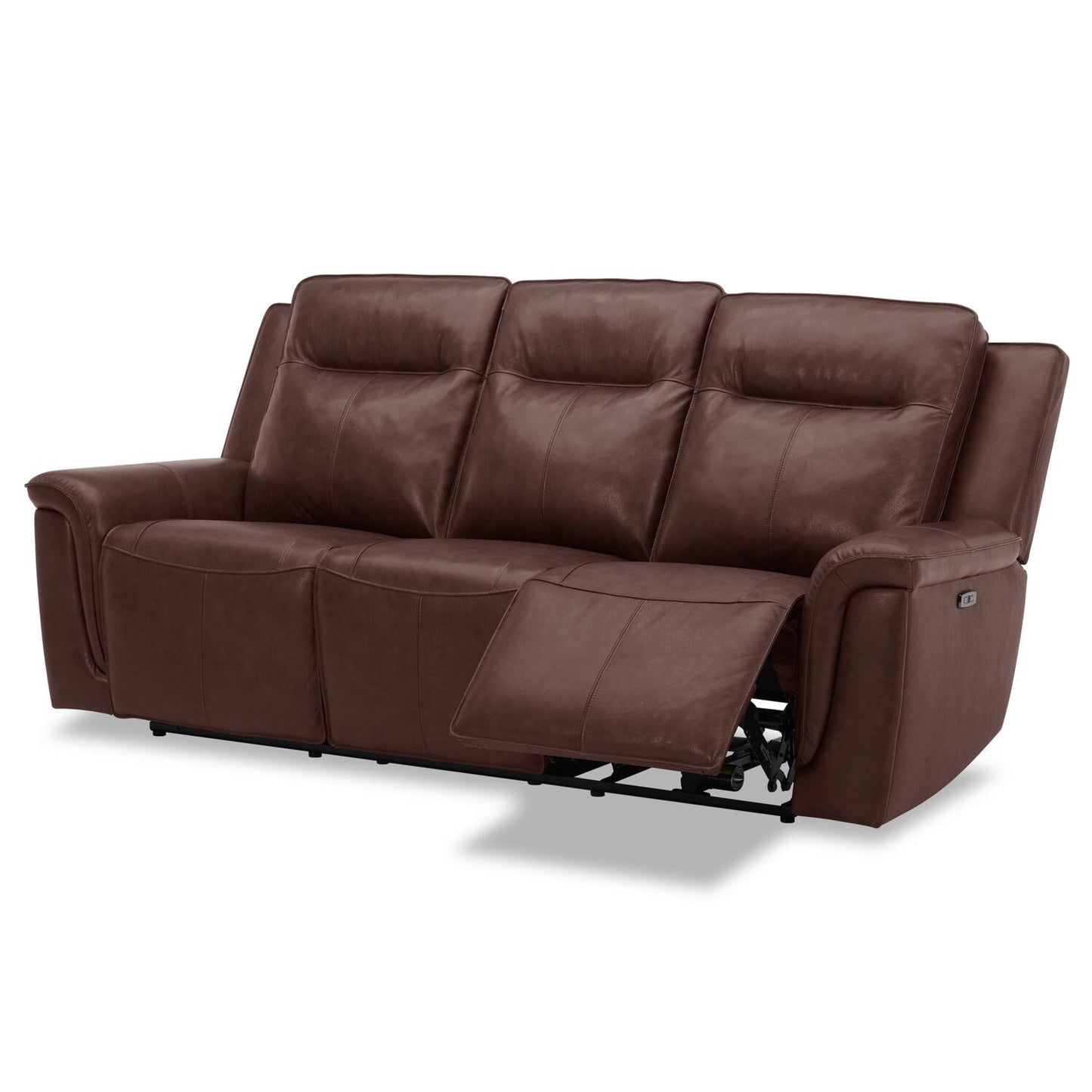 Divano reclinabile Liberty Furniture Avery Power in pelle color cognac - Larghezza 88'' x Profondità 39'' x Altezza 41''