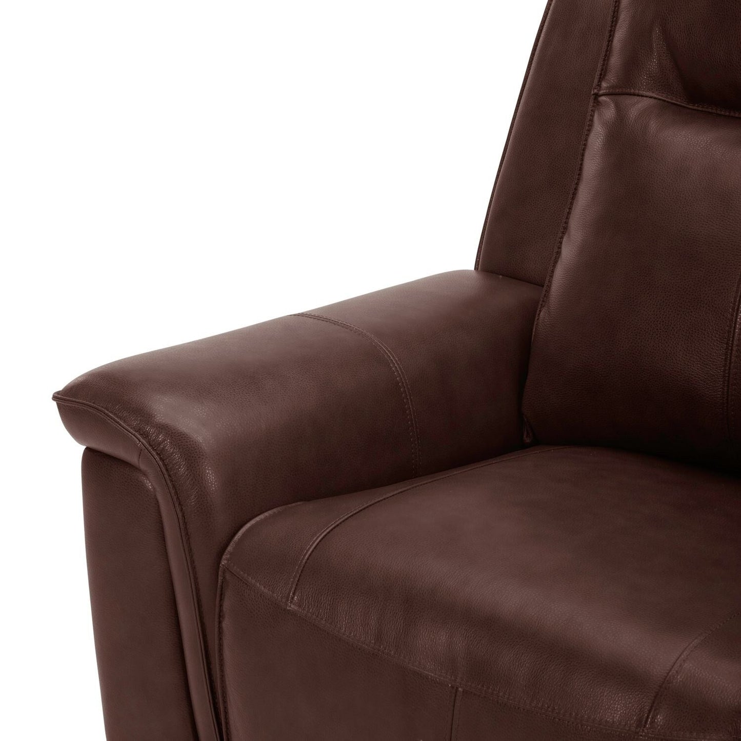 Divano reclinabile Liberty Furniture Avery Power in pelle color cognac - Larghezza 88'' x Profondità 39'' x Altezza 41''