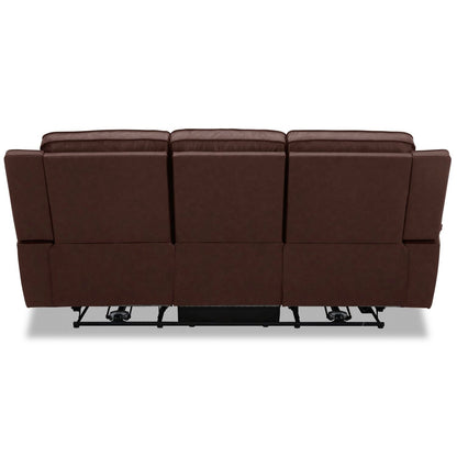 Divano reclinabile Liberty Furniture Avery Power in pelle color cognac - Larghezza 88'' x Profondità 39'' x Altezza 41''