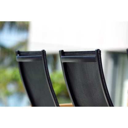 LifestyleGarden Set da pranzo per esterni in legno da 7 pezzi (finitura teak) - 7 pezzi