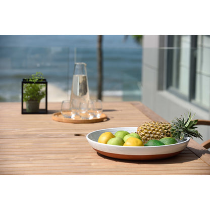 LifestyleGarden Set da pranzo Deluxe in teak per patio esterno da 9 pezzi - 9 pezzi